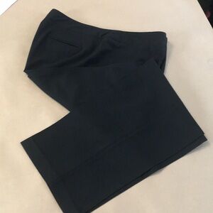 Talbots Black Stretch Wide Leg